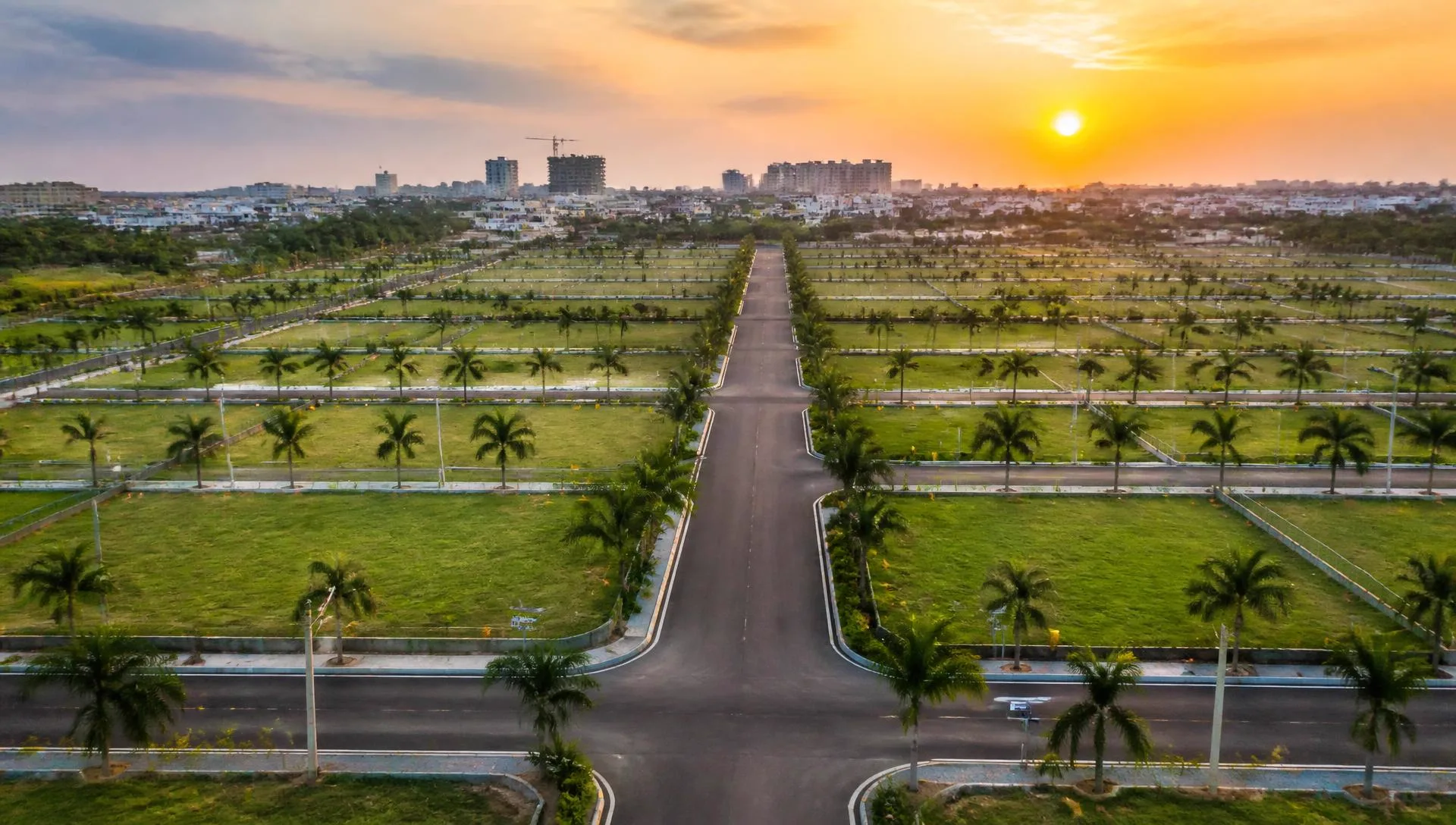 Conceptual view of the Lalita Kunj plotted development